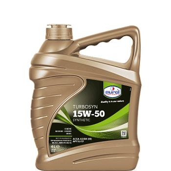 Eurol Turbosyn 15W-50 SL/CF (4 л) полусинтетическое моторное масло